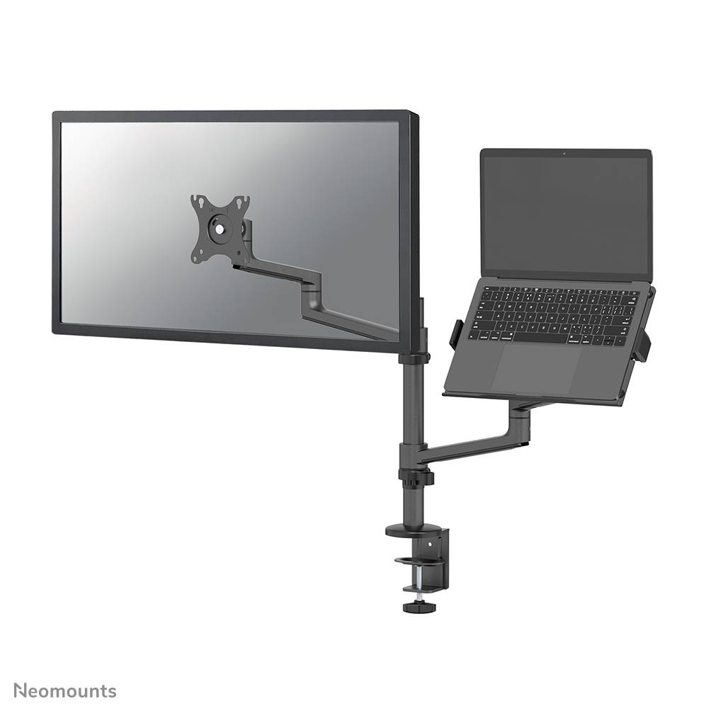 Rca Informatique - image du produit : NEOMOUNTS LAPTOP + SCREEN DESK MOUNT (CLAMP+GROMMET)