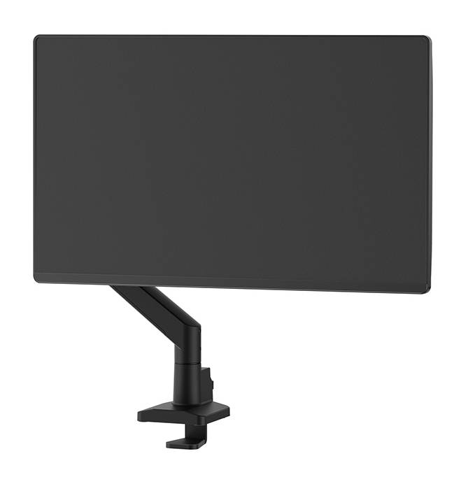 Rca Informatique - image du produit : NEXT SLIM DESK MOUNT SINGLE DISPLAY TOPFIX CLAMP/GROMM BLACK