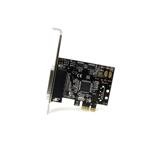 Rca Informatique - image du produit : 2S1P PCI EXPRESS SERIAL PARALLE COMBO CARD WITH BREAKOUT CABLE