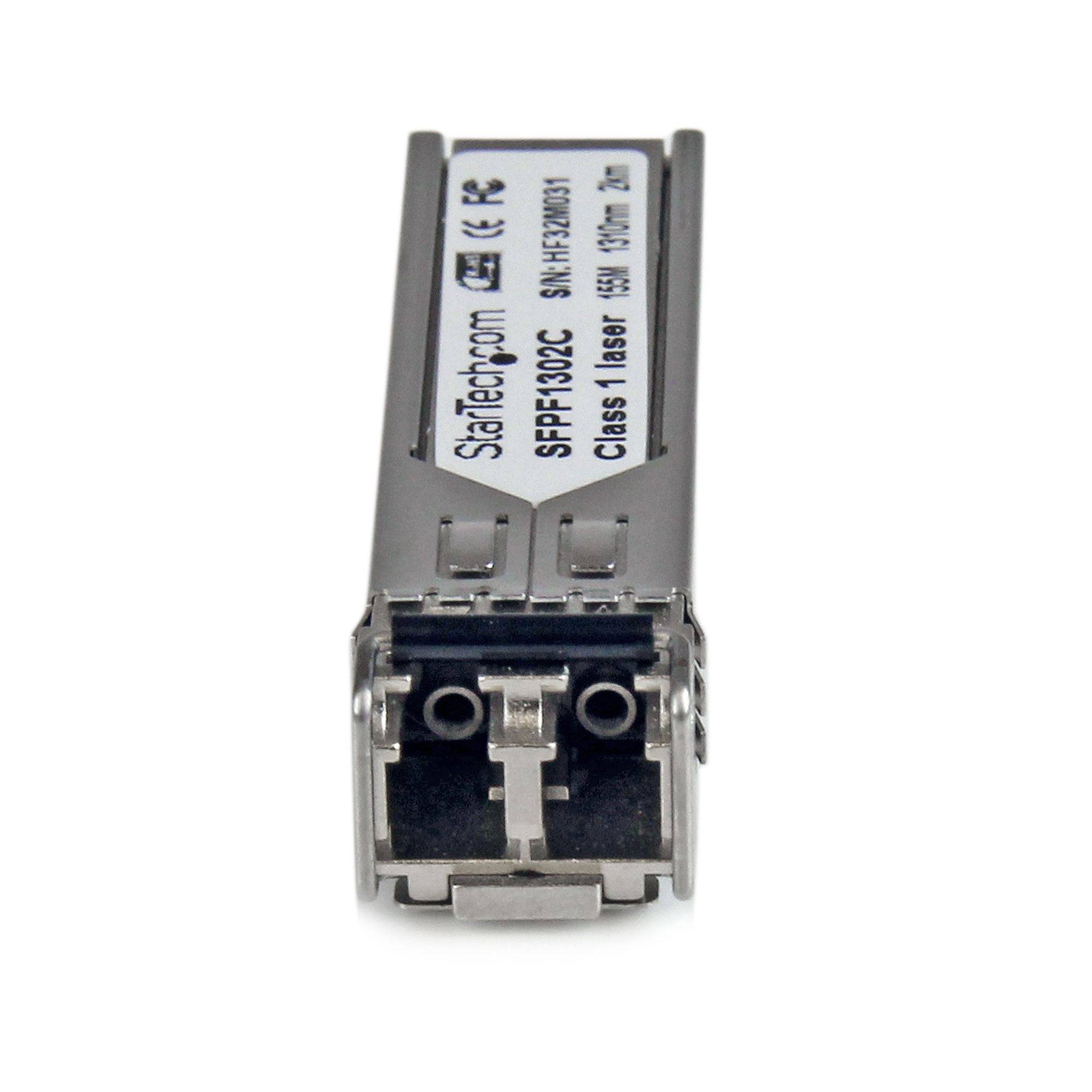 Rca Informatique - image du produit : 155 MBPS 1310NM MULTI MODE LC FIBERTRANSCEIVER W/ DDM - 2KM