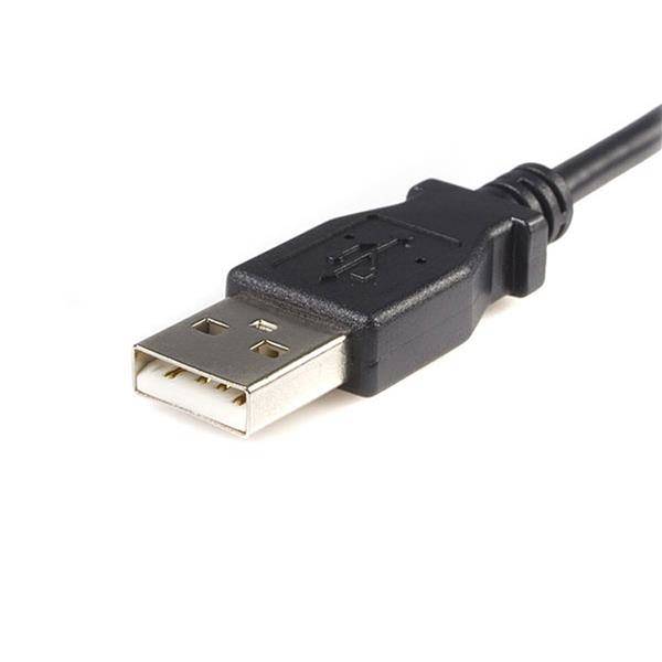 Rca Informatique - image du produit : 0.5M MICRO USB CABLE A TO MICRO B