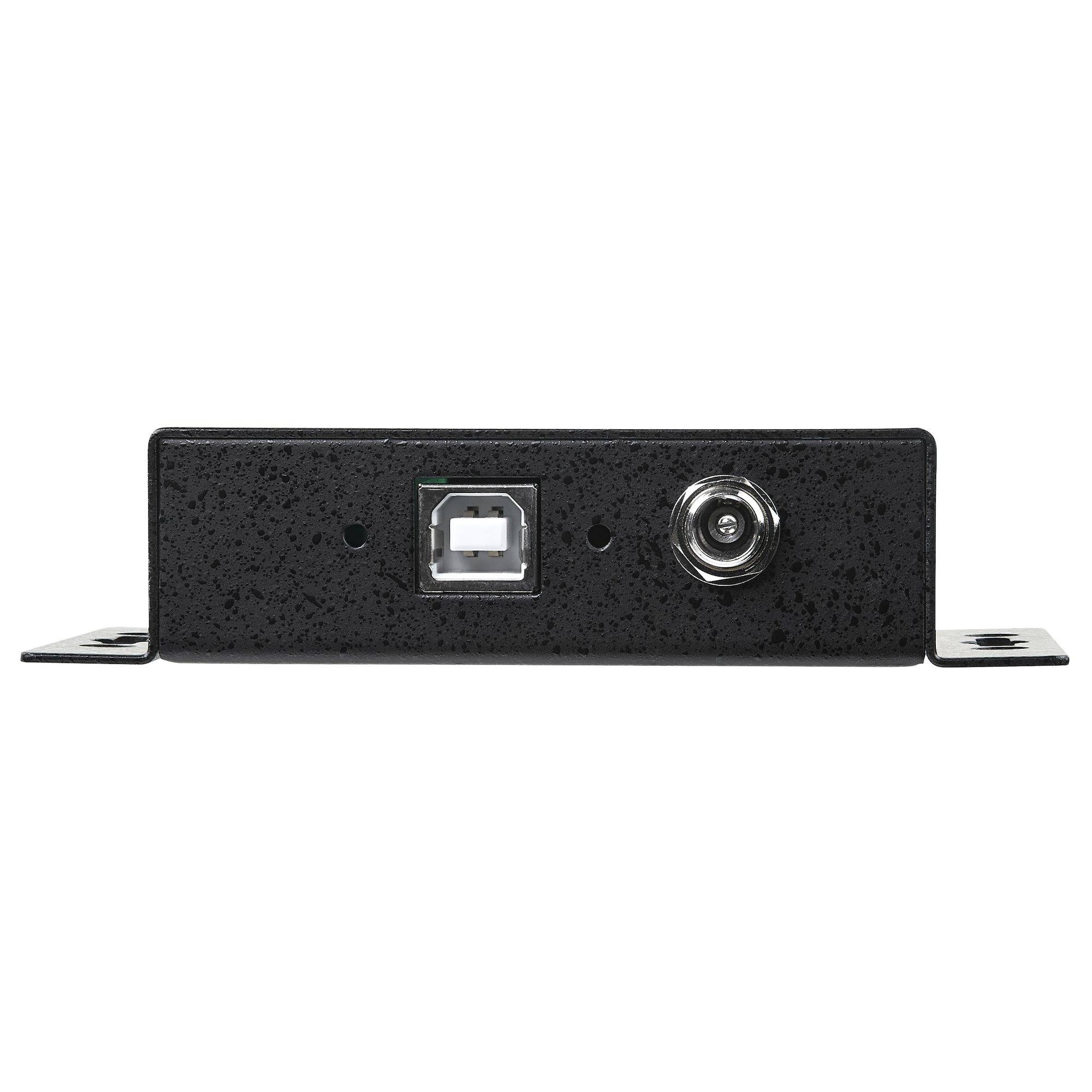 Rca Informatique - image du produit : 2 PORT INDUSTRIAL WALL MOUNTABL USB TO SERIAL ADAPTER HUB