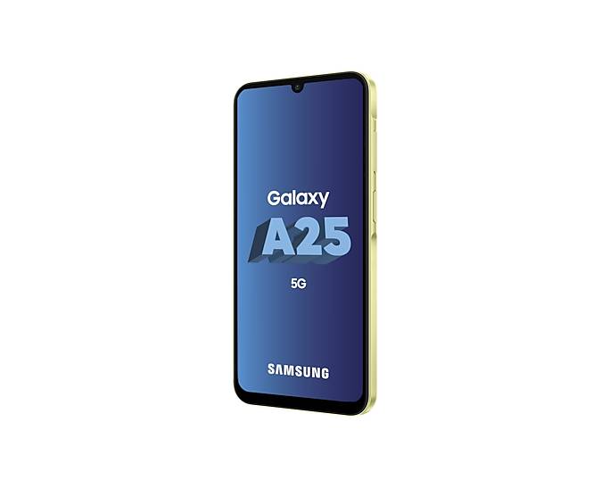 Rca Informatique - image du produit : SAMSUNG GALAXY A25 5G 256GB YELLOW 6.44IN ANDROID 14 USB TYP