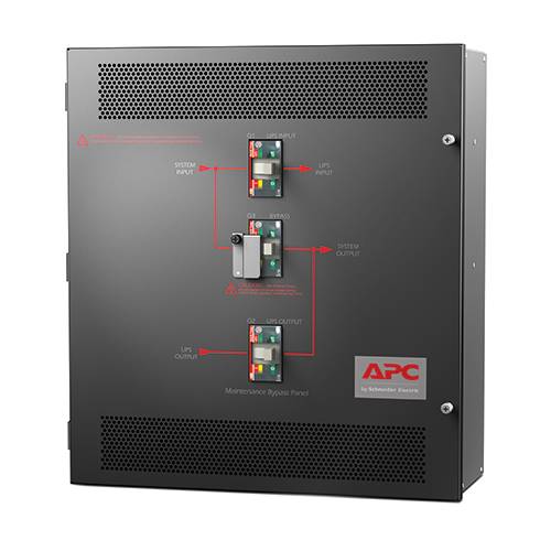 Rca Informatique - image du produit : APC MAINTENANCE BYPASS PANEL 10-15KVA 208V WALLMOUNT