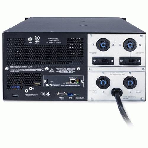 Rca Informatique - image du produit : APC SMART-UPS 5000VA 208V RACKMOUNT/TOWER IN IN