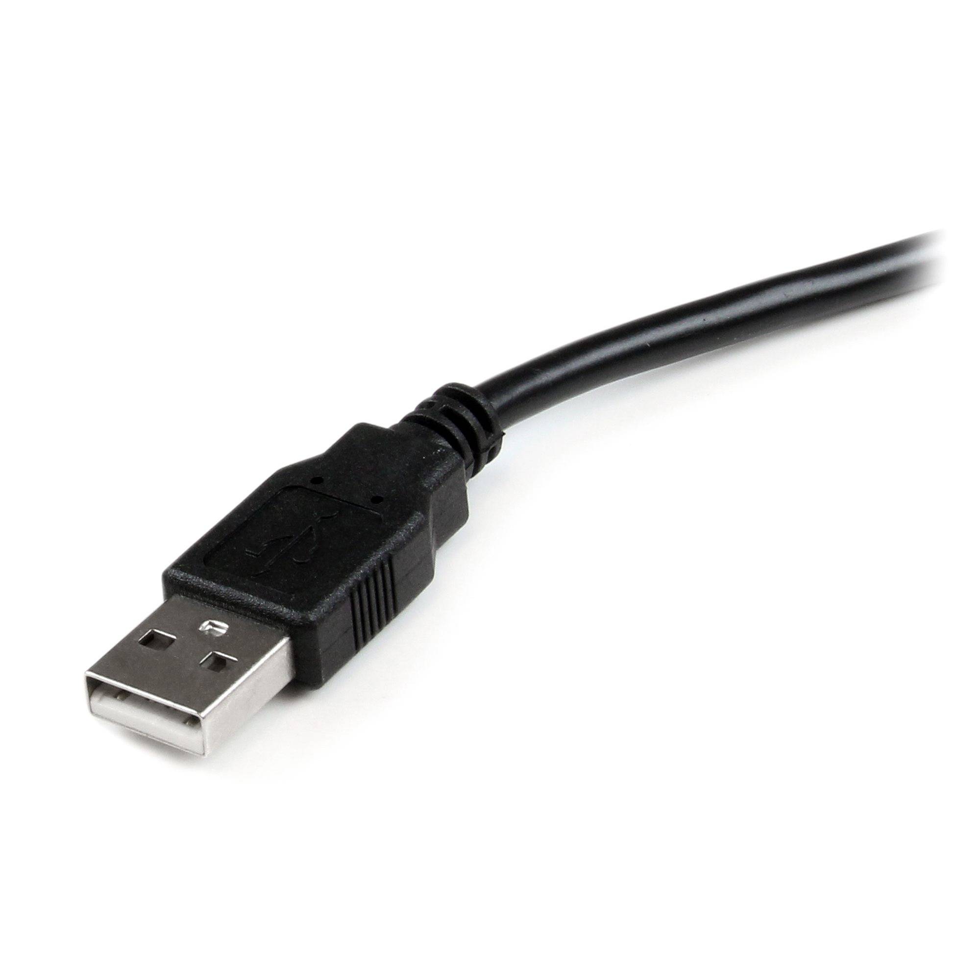 Rca Informatique - image du produit : CABLE ADAPTATEUR USB VERS DB25 POUR IMPRIMANTE 180M M/F