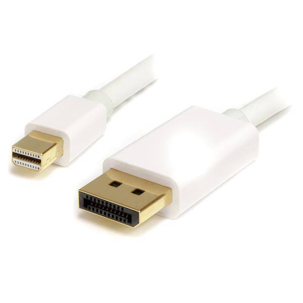 Rca Informatique - image du produit : CABLE ADAPTATEUR M/M MINI DISPLAYPORT VERS DISPLAYPORT