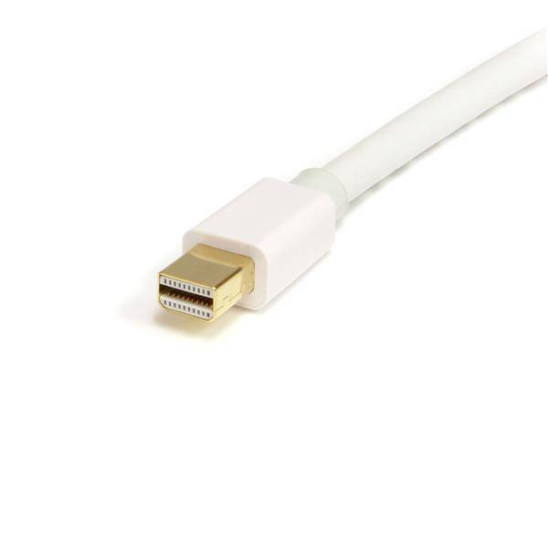 Rca Informatique - image du produit : CABLE ADAPTATEUR M/M MINI DISPLAYPORT VERS DISPLAYPORT