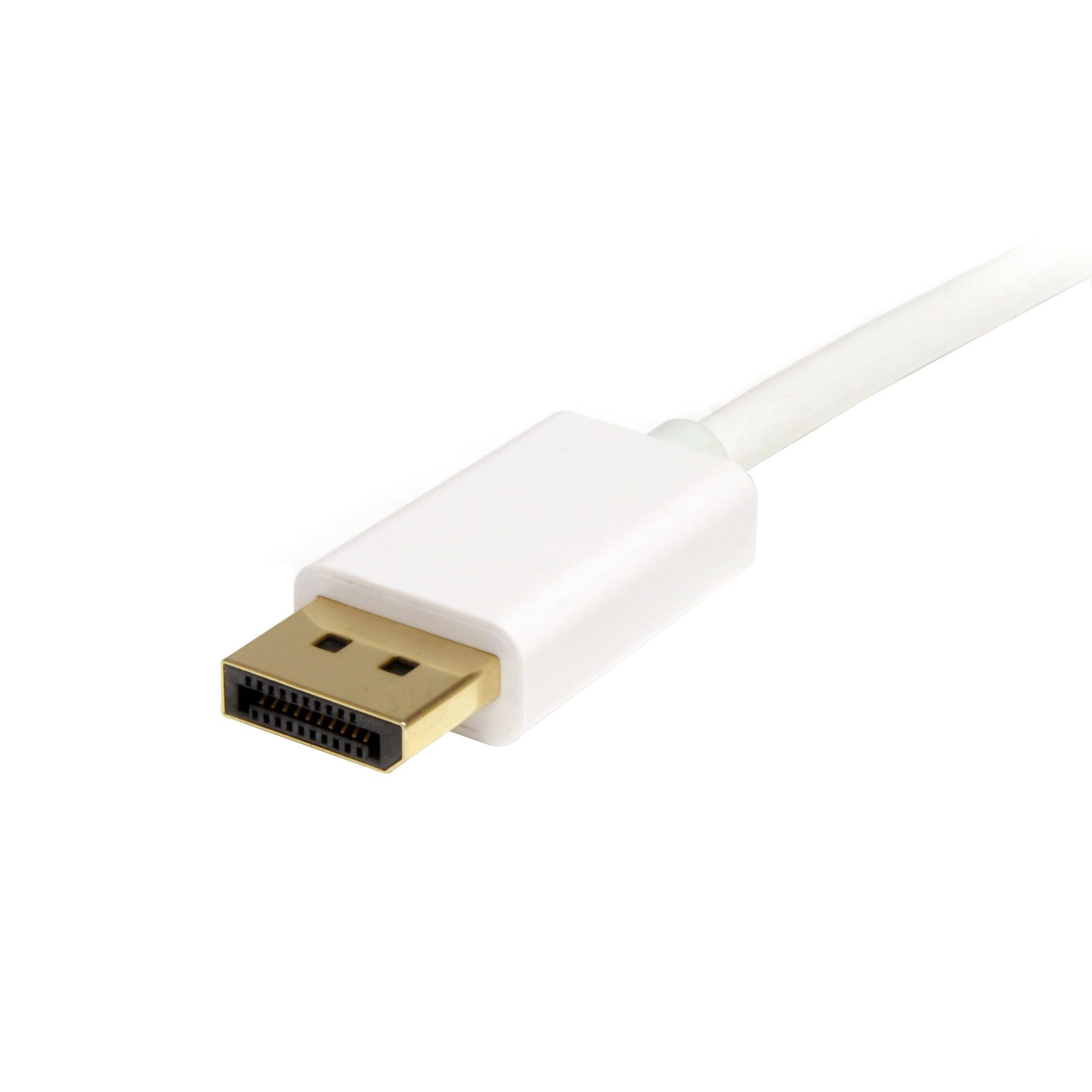 Rca Informatique - image du produit : CABLE MINI DISPLAYPORT VERS DISPLAYPORT DE 3M- M/M