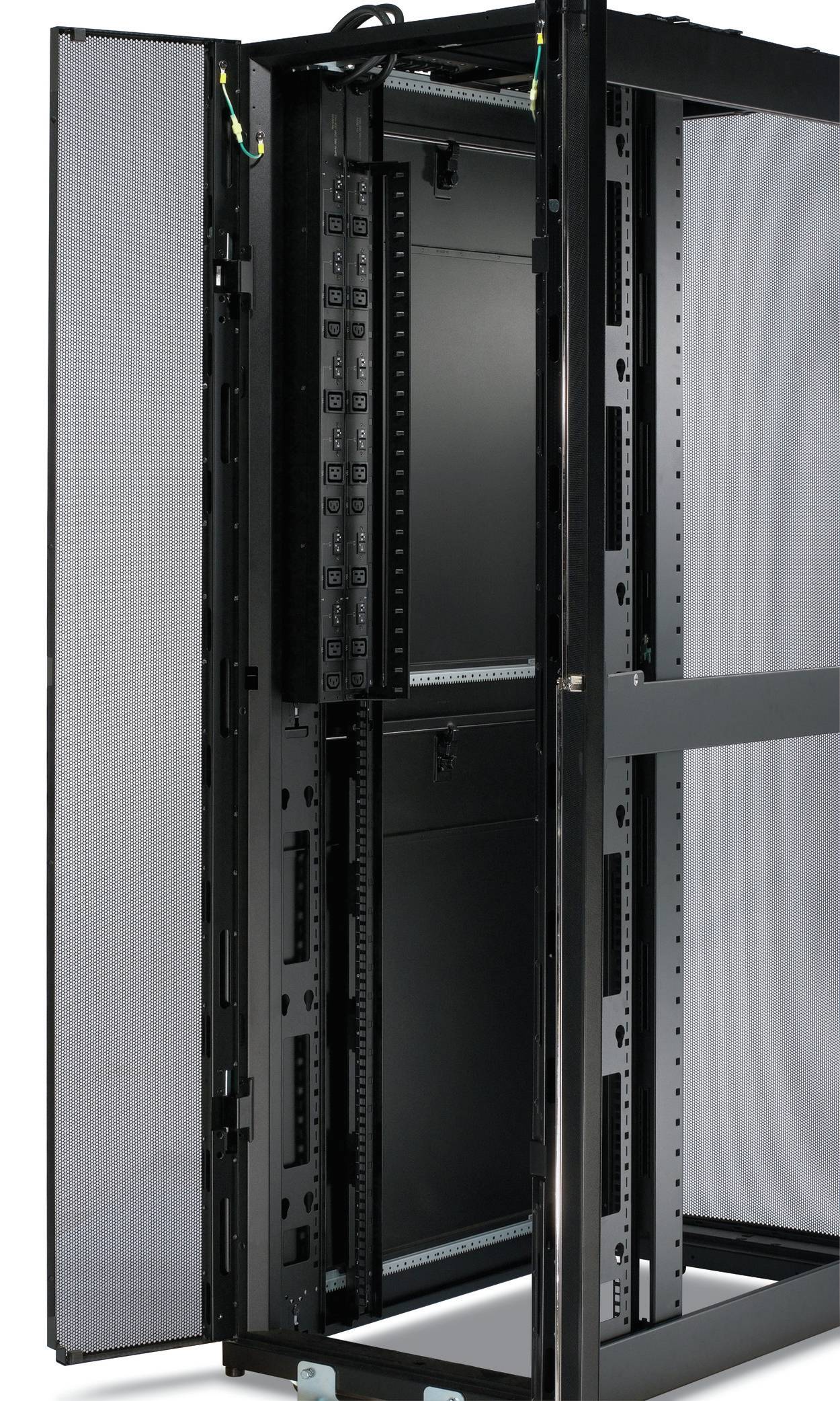 Rca Informatique - image du produit : RACK PDU BASIC ZERO U 22KW 400V (6) C19 3) C13