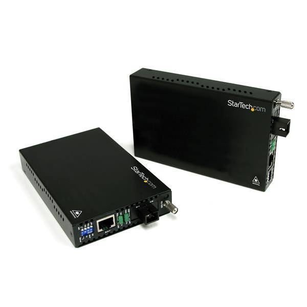 Rca Informatique - Image du produit : CONVERTISSEUR WDM ETHERNET 10/100 VERS FIBRE OPTIQUE SC