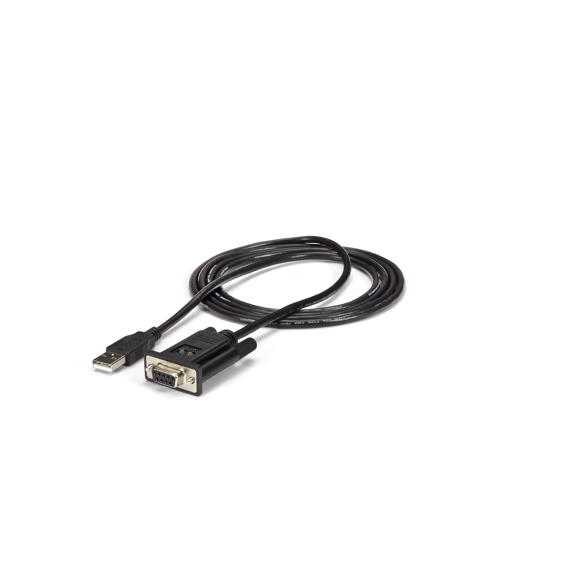 Rca Informatique - Image du produit : ADAPTATEUR FTDI USB 1PORT VERS NULL MODEM RS232