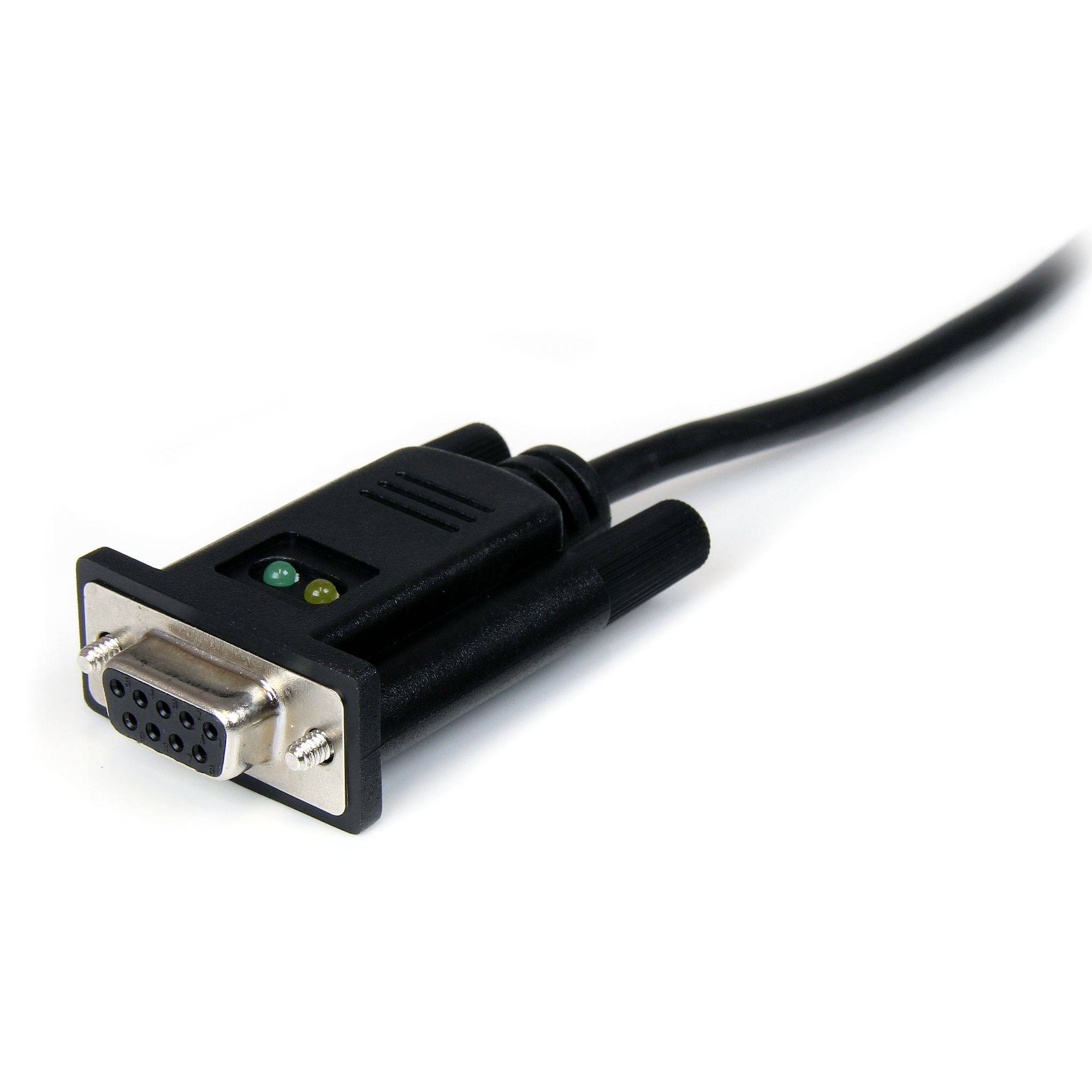 Rca Informatique - image du produit : ADAPTATEUR FTDI USB 1PORT VERS NULL MODEM RS232
