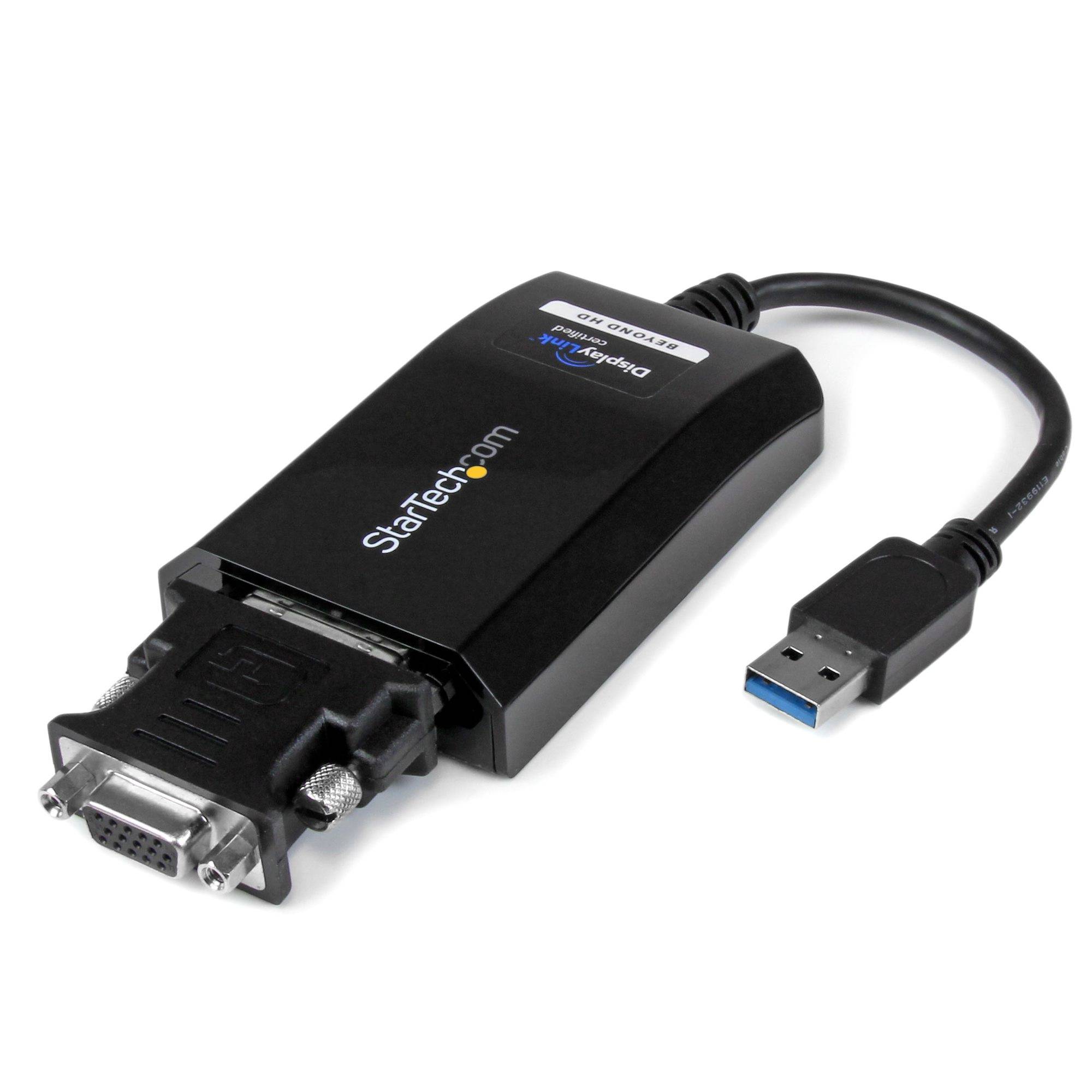 Rca Informatique - image du produit : CARTE VIDEO EXTERNE USB 3.0 VERS DVI