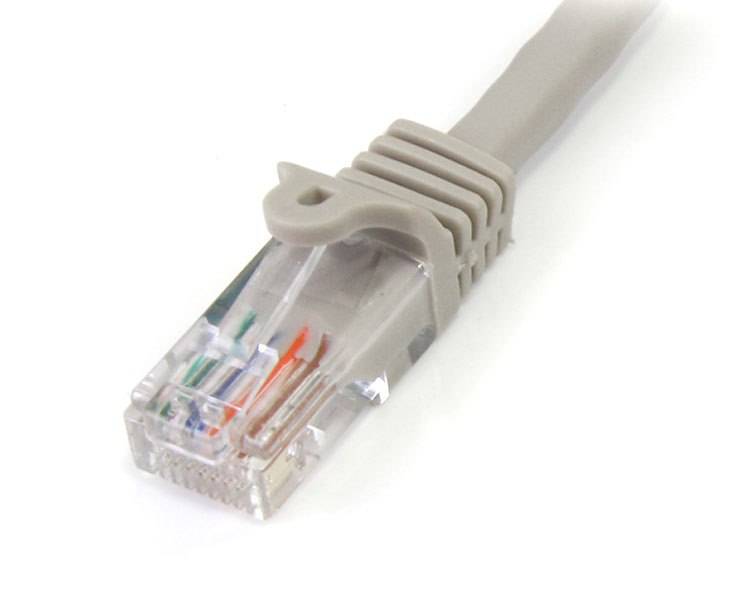 Rca Informatique - image du produit : 15M GRAY SNAGLESS CAT5E UTP PATCH CABLE