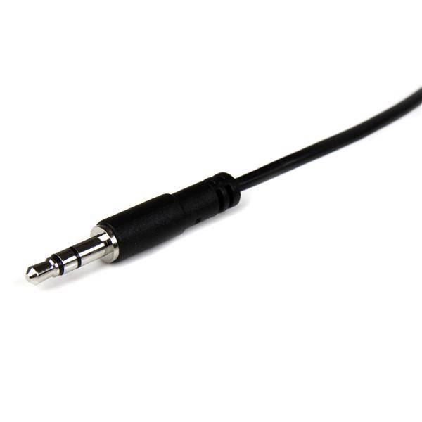 Rca Informatique - image du produit : CABLE DEXTENSION AUDIO STEREO SLIM 35INMM - 1M- M/F