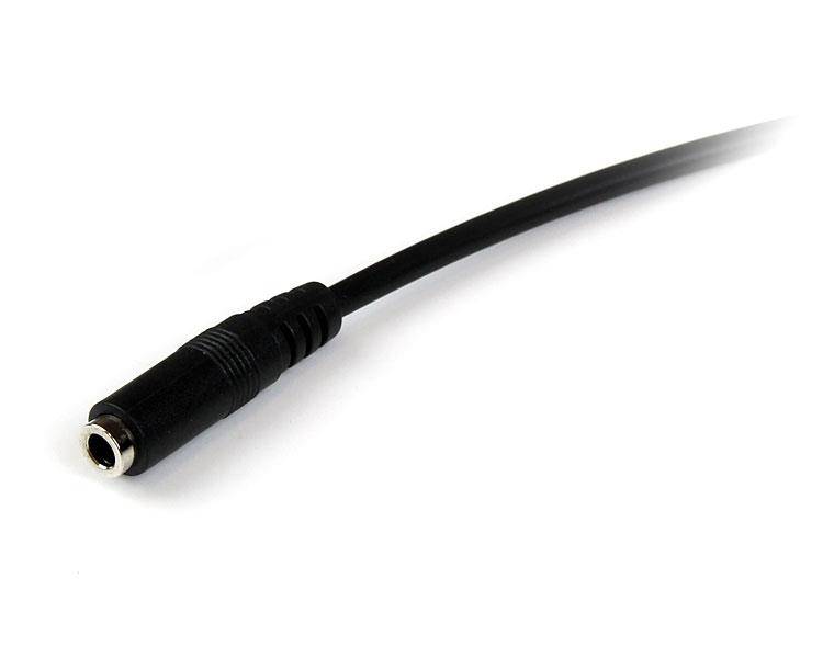 Rca Informatique - image du produit : CABLE DEXTENSION CASQUE TRRS 4POSITIONS 35INMM - 2M- M/F