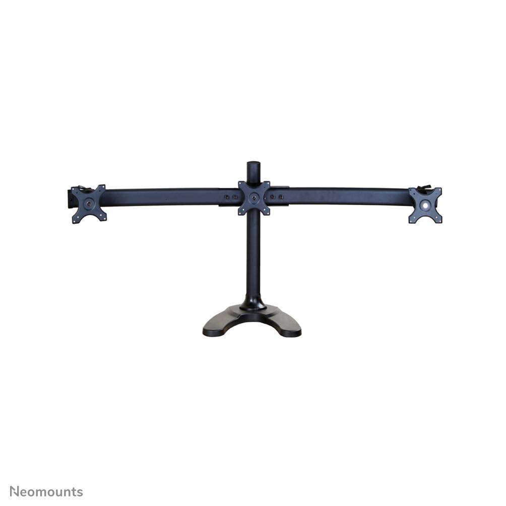 Rca Informatique - image du produit : DESK MOUNT TRIPLE 10-27IN BLACK STND.MAX 24KG.VESA75X75TO100X100