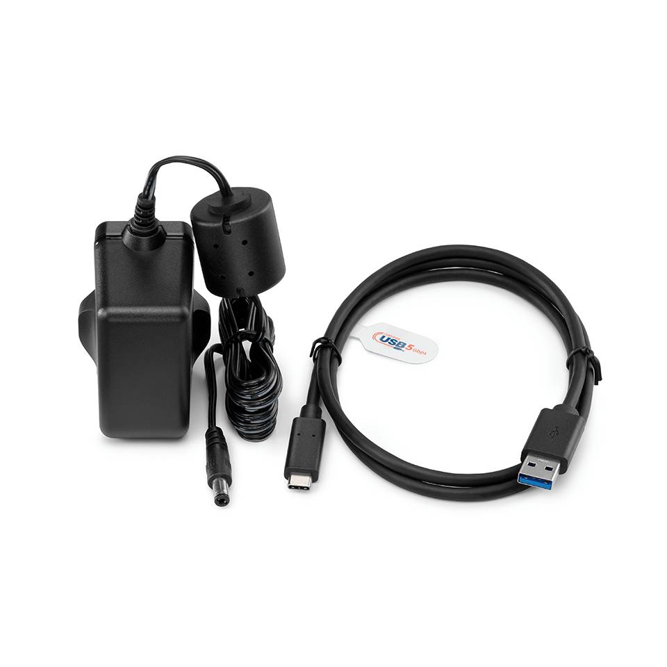 Rca Informatique - image du produit : AC ADAPTER WITH BARREL CONNECTOR USB CABLE (TYPE-C - TY