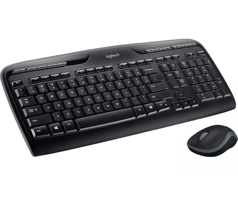 Rca Informatique - image du produit : WIRELESS DESKTOP MK330 UK LAY-OUT