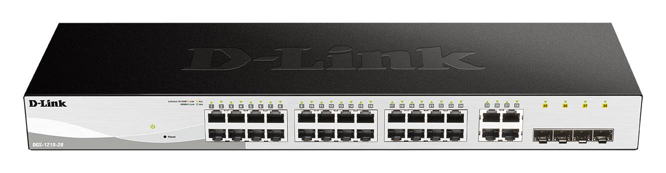 Rca Informatique - Image du produit : 28-PORT LAYER2 SMART MANAGED GIGABIT SWITCH