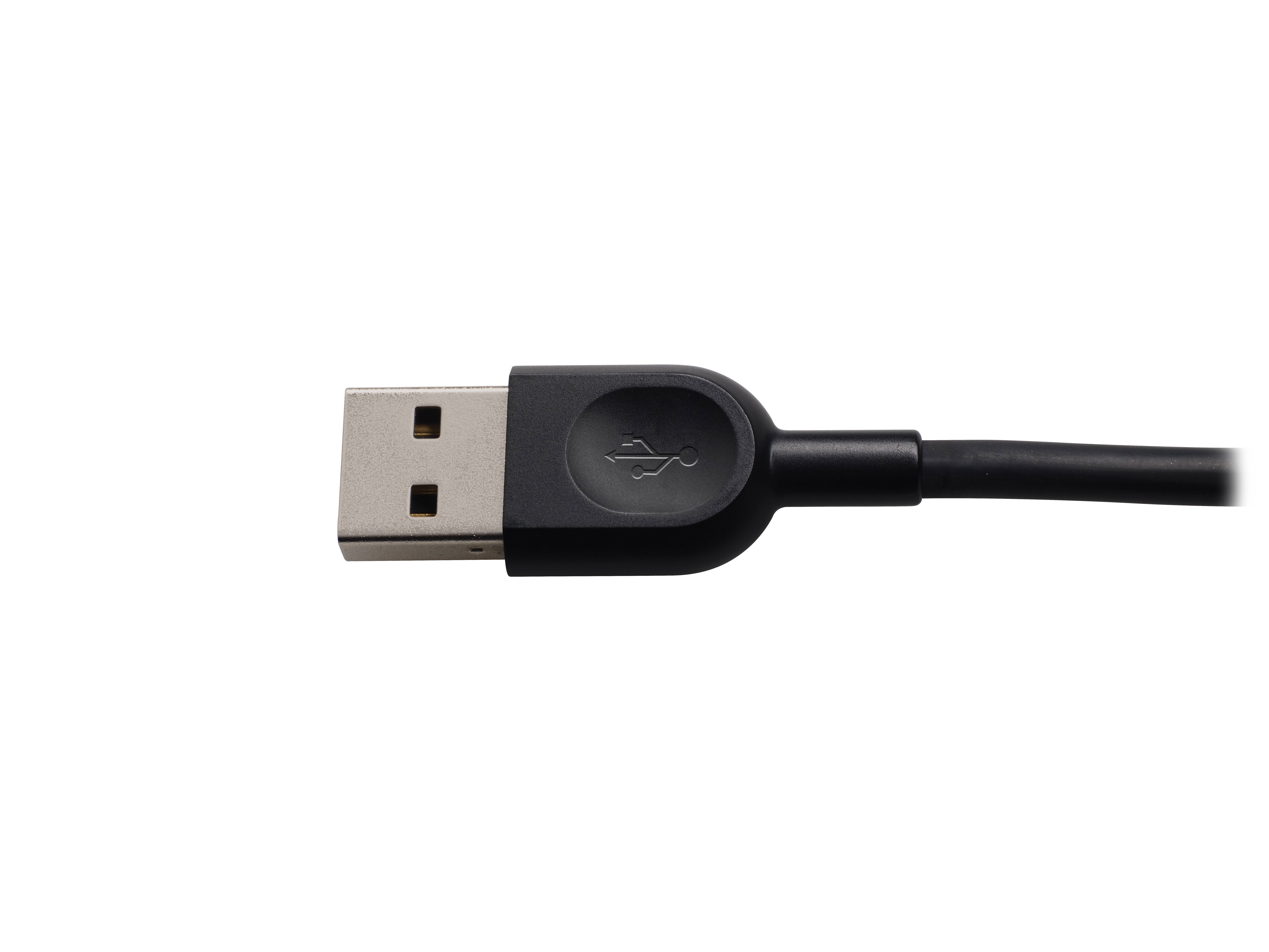 Rca Informatique - image du produit : CASQUE MICRO USB H540 NOIR CONTROLE VOLUME SUR OREILLETTE