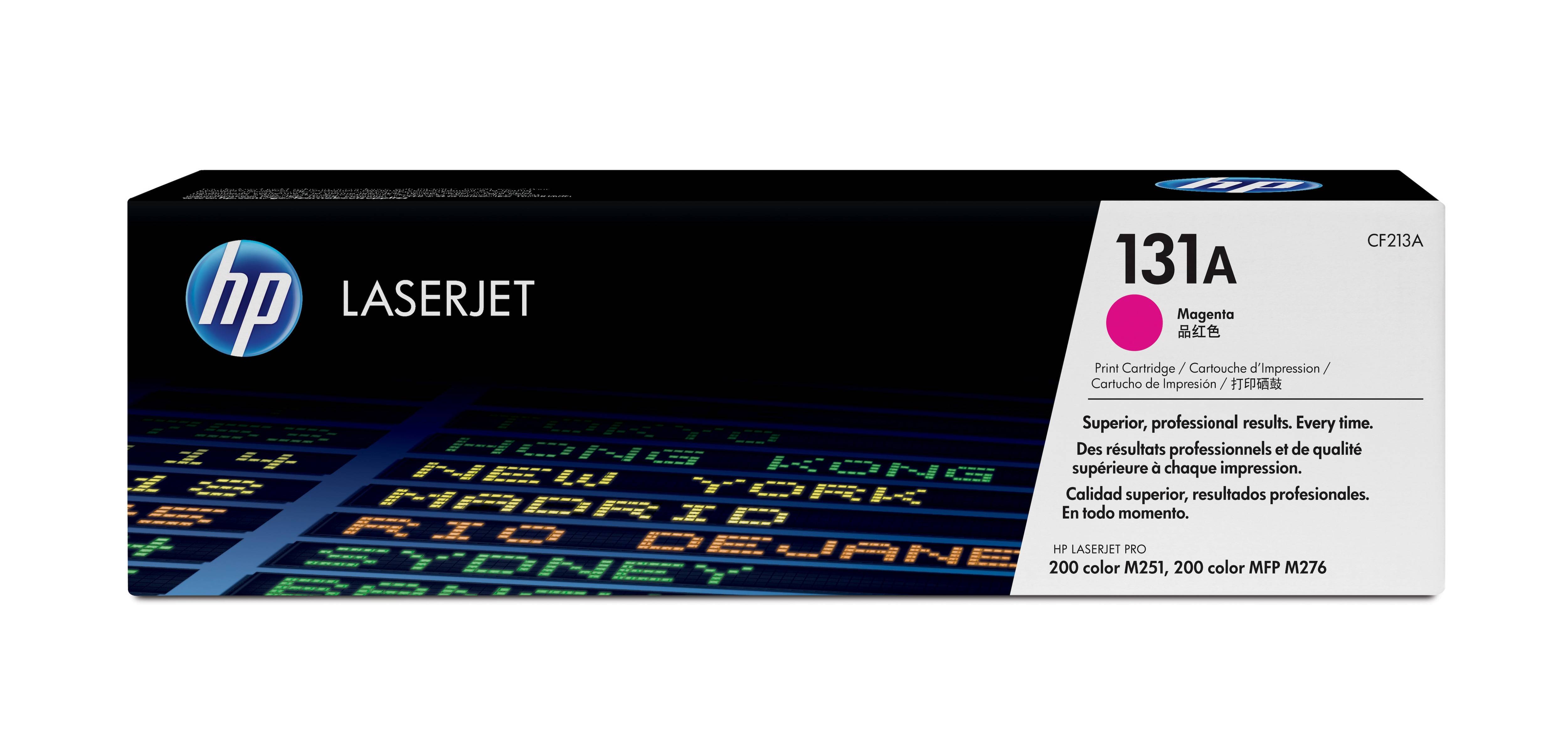 Rca Informatique - Image du produit : TONER CARTRIDGE 131A MAGENTA MAGENTA LASERJET