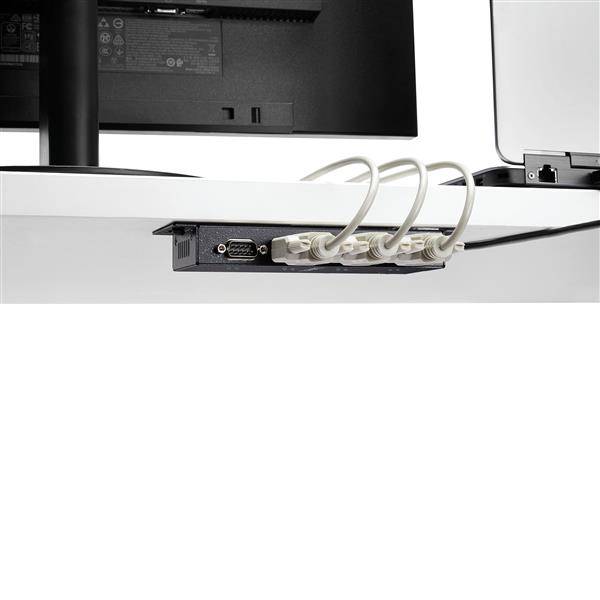 Rca Informatique - image du produit : HUB SERIE A MONTAGE MURAL/DIN USB VERS RS232 4PORTS