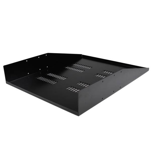 Rca Informatique - image du produit : 2U VENTED RACK CABINET SHELF VENT RACK MOUNT SELF 150LBS/68KG