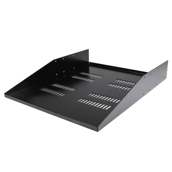 Rca Informatique - image du produit : 2U VENTED RACK CABINET SHELF VENT RACK MOUNT SELF 150LBS/68KG