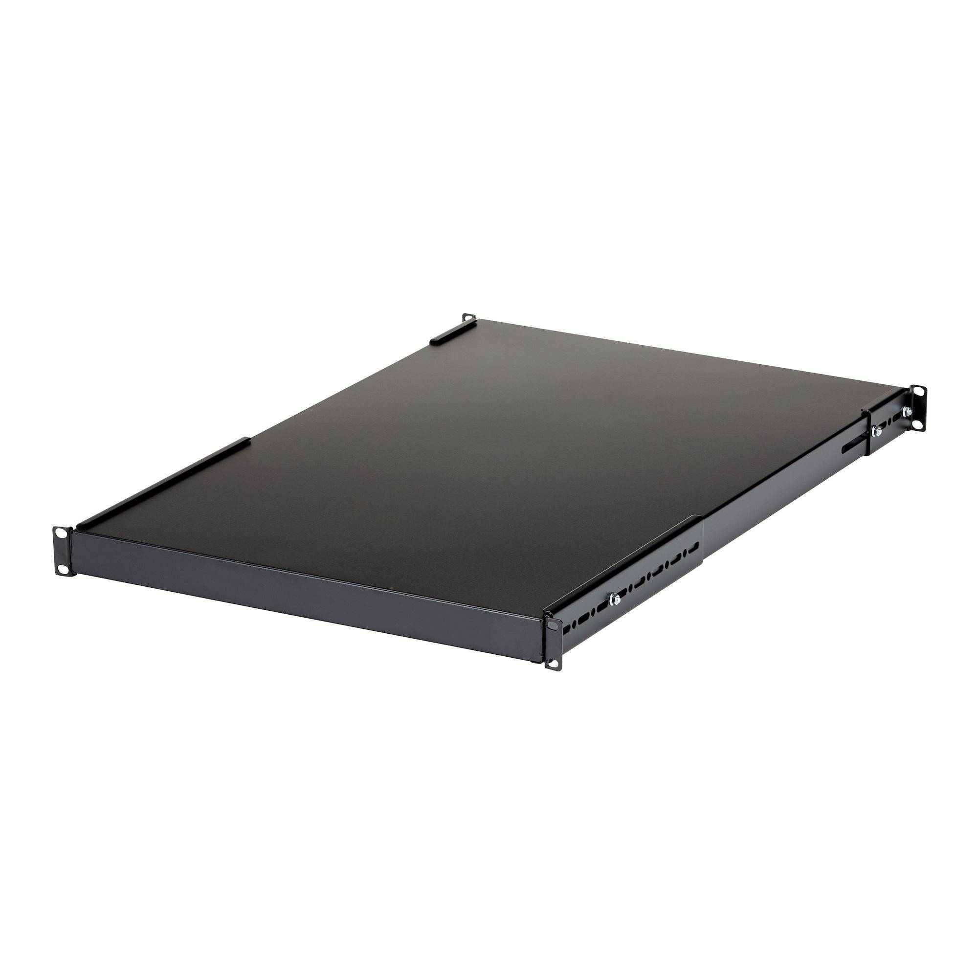 Rca Informatique - image du produit : ETAGERE ROBUSTE AJUSTABLE POUR RACK SERVEUR1U