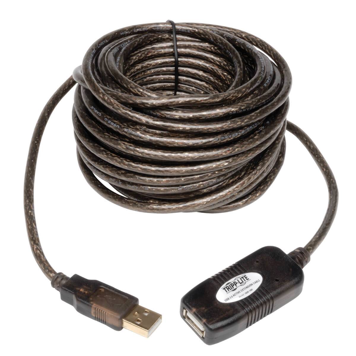 Rca Informatique - Image du produit : 10M USB EXTENSION CABLE M/F