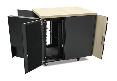 Rca Informatique - image du produit : NETSHELTER CX 18U SECURE SOUNDPROOFED SERVER ROOM