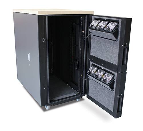 Rca Informatique - image du produit : NETSHELTER CX 24U SECURE SOUNDPROOFED SERVER ROOM