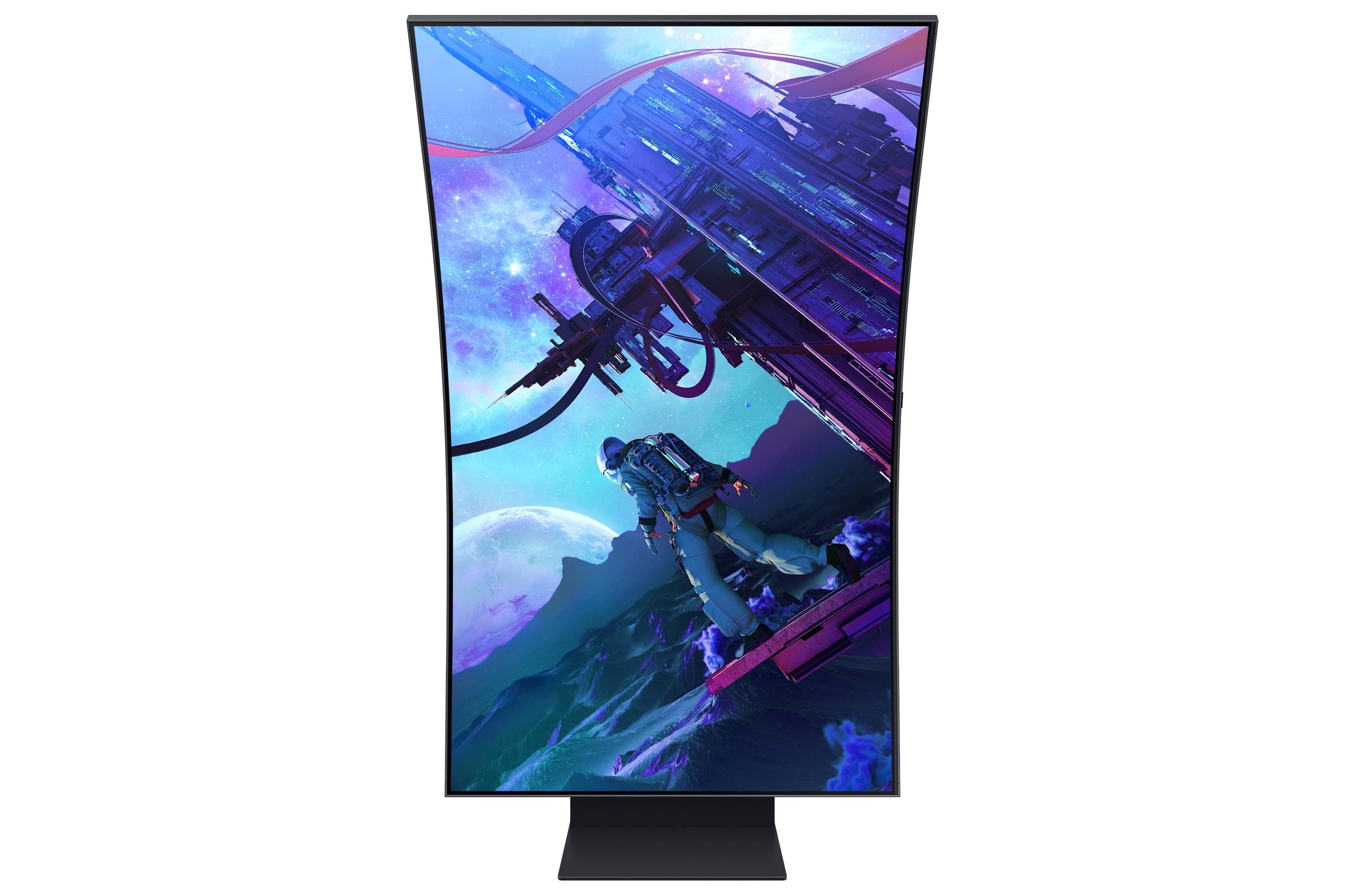 Rca Informatique - image du produit : SAMSUNG ODYSSEY ARK G970NU 55IN 16:9 CURVED (1000R) MINILED (105