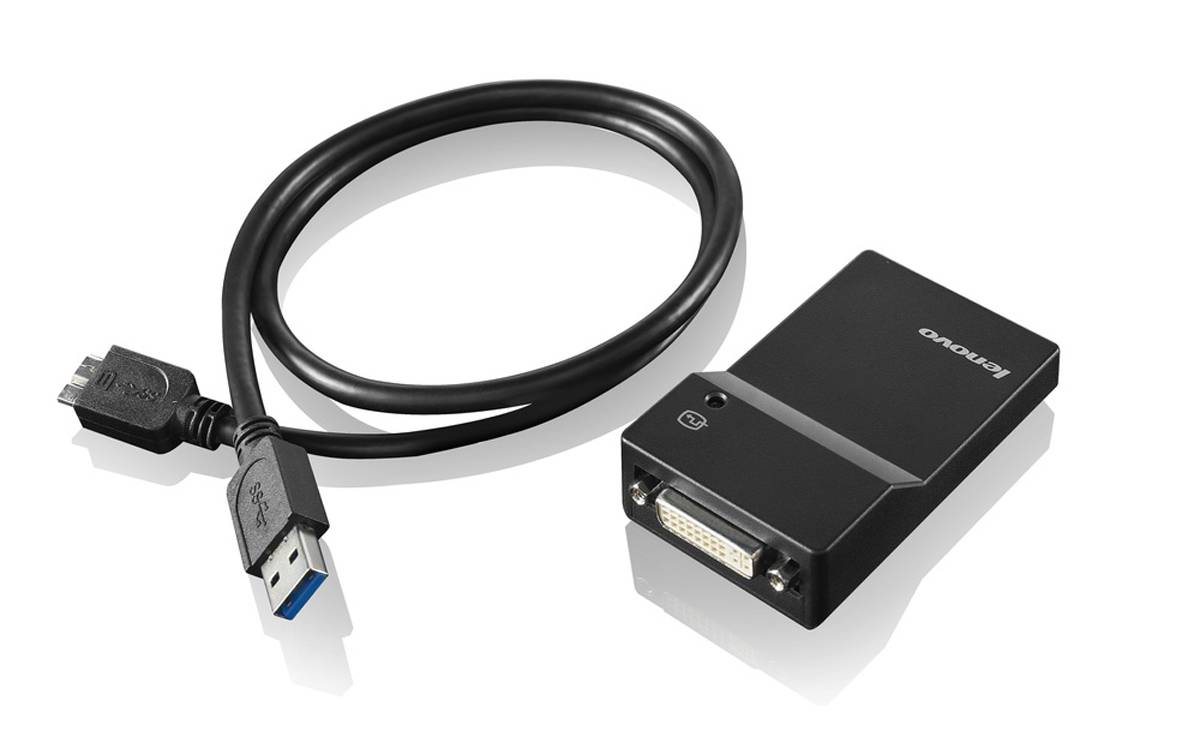 Rca Informatique - Image du produit : USB 3.0 TO DVI/VGA MONITOR ADAPTER