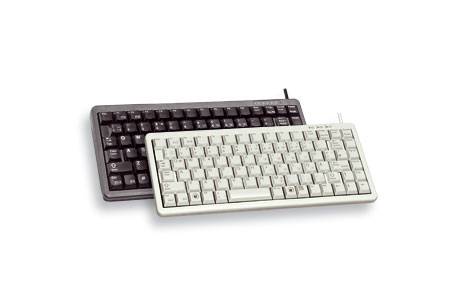 Rca Informatique - image du produit : CHERRY G84-4100 COMPACT KEYBOARD US LAYOUT WHITE