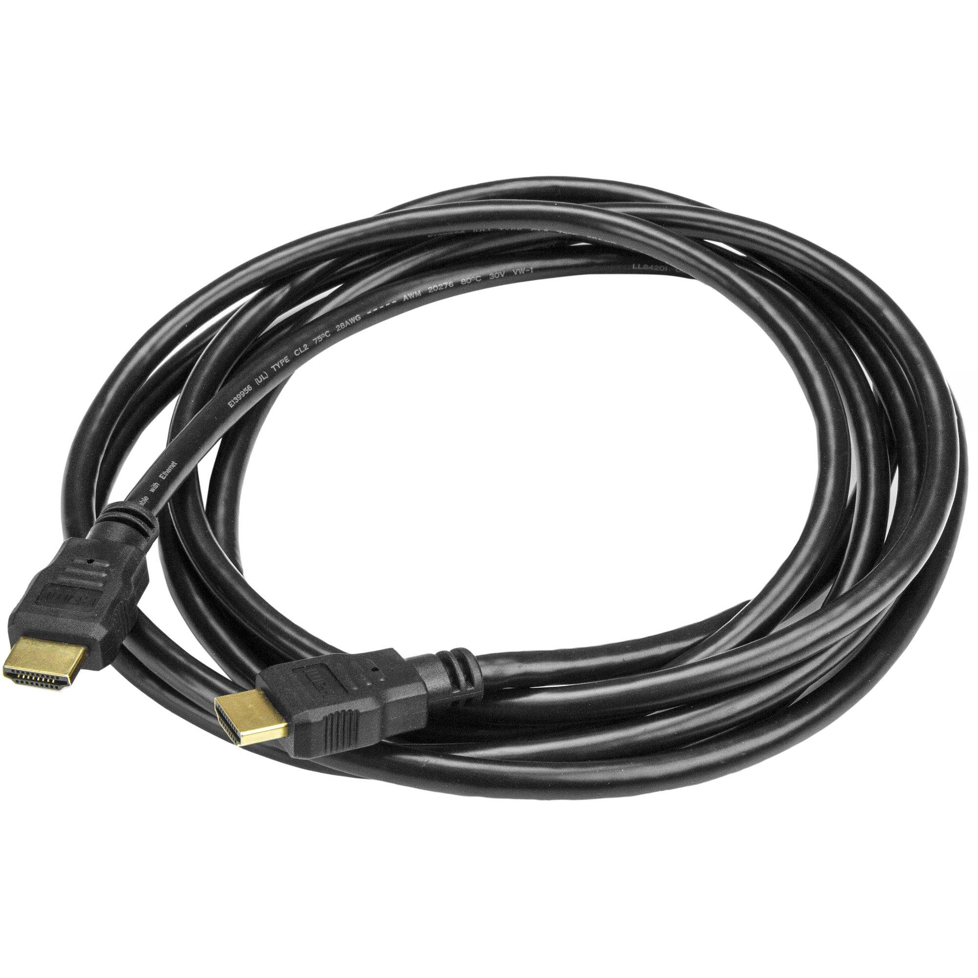 Rca Informatique - image du produit : CABLE HDMI HAUTE VITESSE DE 3M - HDMI - M/M