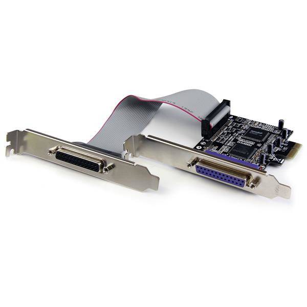 Rca Informatique - Image du produit : CARTE ADAPTATEUR 2 PORTS PCI EXPRESS PARALLELES  EPP/ECP