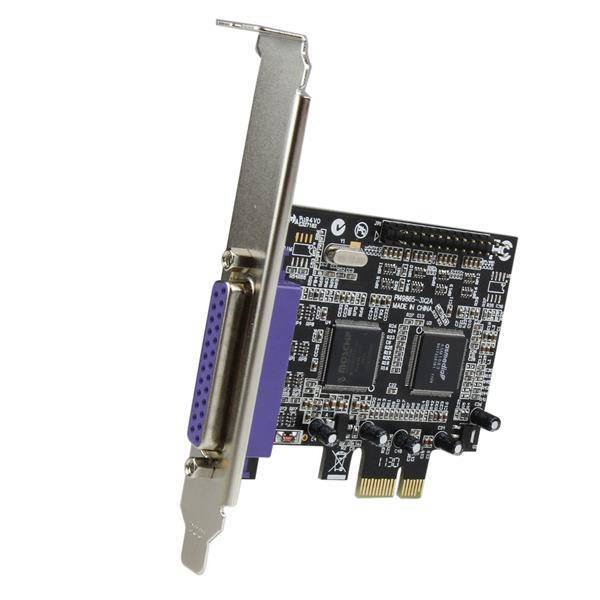 Rca Informatique - image du produit : CARTE ADAPTATEUR 2 PORTS PCI EXPRESS PARALLELES  EPP/ECP