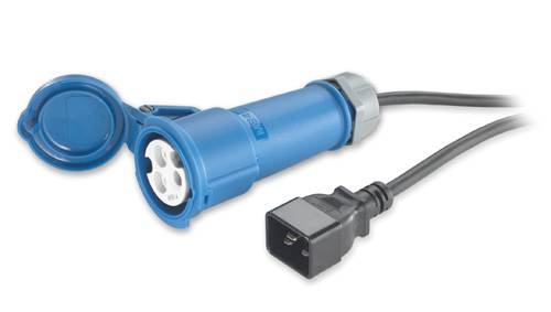 Rca Informatique - Image du produit : POWER CORD 16A 230V C20 TO IEC 309F