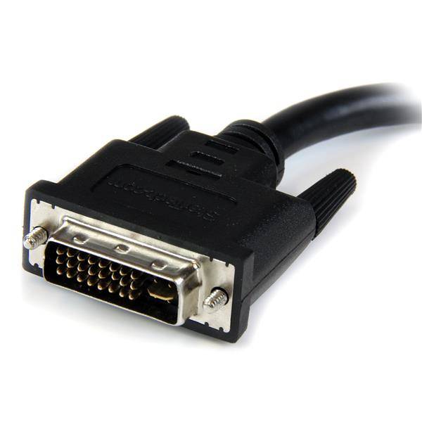 Rca Informatique - image du produit : CABLE ADAPTATEUR DVI VERS VGA DE 20 CM - MALE / FEMELLE