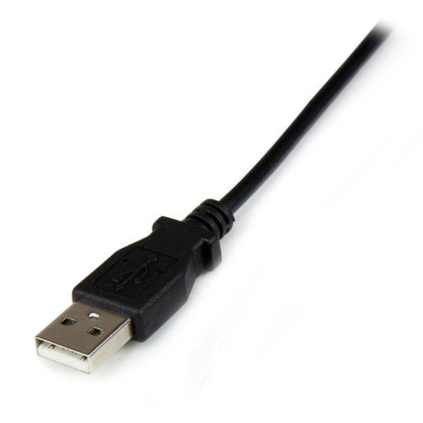 Rca Informatique - image du produit : CABLE ALIMENTATION USB VERS JACK ANNULAIRE TYPEN 5V CC DE 1