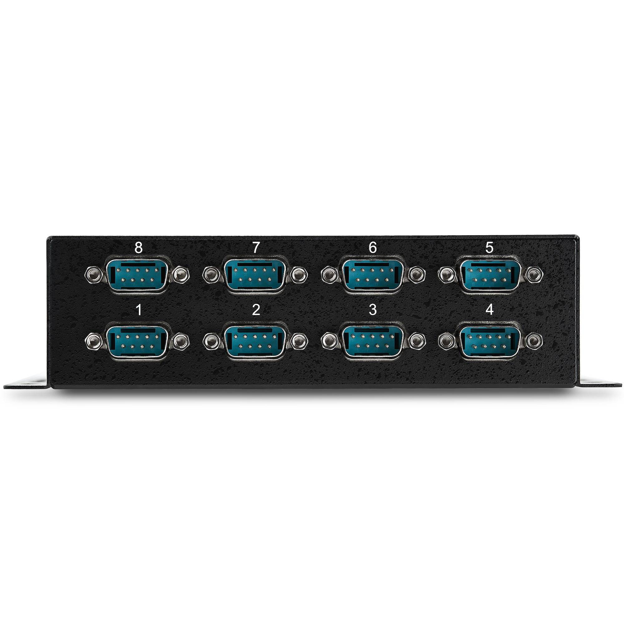 Rca Informatique - image du produit : USB SERIAL HUB 8PORT USB TO DB9 RS232 ADAPTATEUR SERIAL  HUB