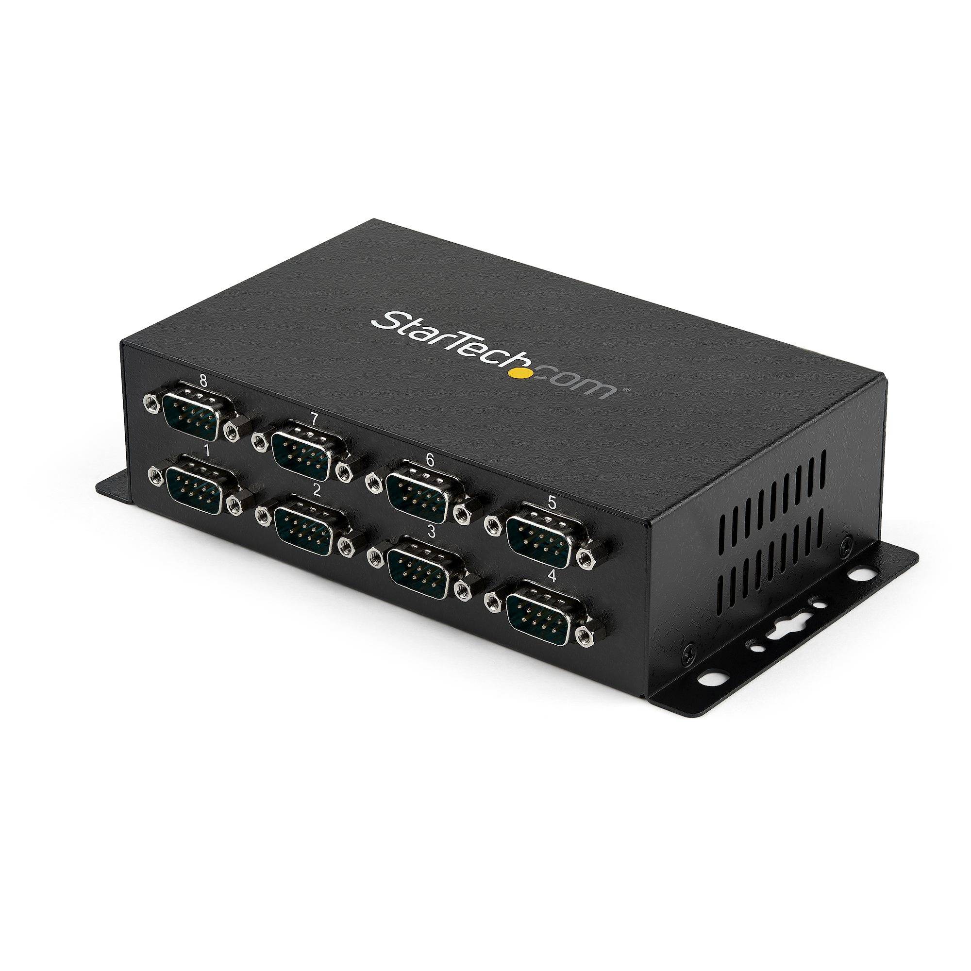 Rca Informatique - image du produit : USB SERIAL HUB 8PORT USB TO DB9 RS232 ADAPTATEUR SERIAL  HUB