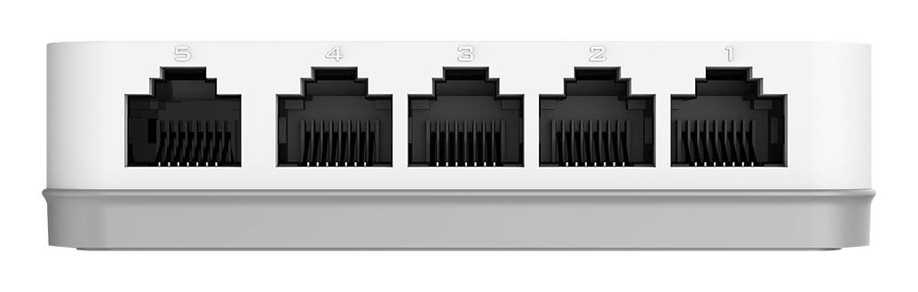 Rca Informatique - image du produit : 5-PORT GIGABIT DESKTOP SWITCH EASY