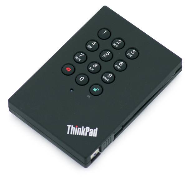 Rca Informatique - Image du produit : THINKPAD USB 3.0 SECURE HDD 500GB
