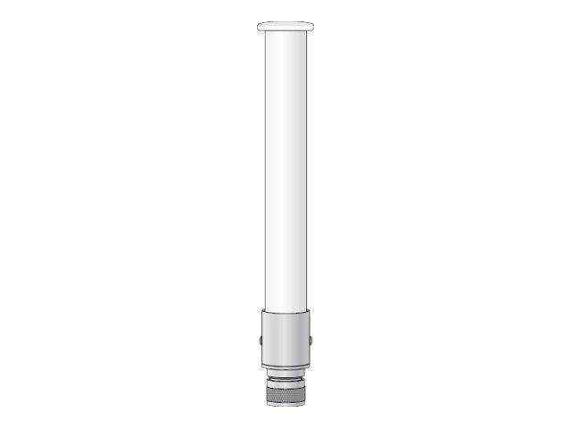 Rca Informatique - Image du produit : 2.4 GH 4DBI/5 GH 7DBI DUAL BAND OMNI ANTENNA N CONNECTOR