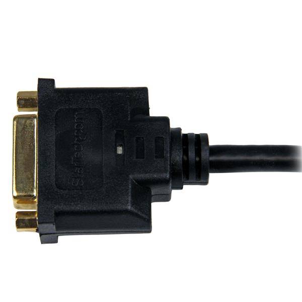 Rca Informatique - image du produit : CABLE ADAPTATEUR VIDEO HDMI VERS DVI-D DE 20 CM - M/F