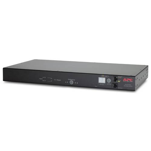 Rca Informatique - Image du produit : RACK ATS 20A/208V 16A/230V 230V 16A C20 IN 8XC13 1XC19 OUT